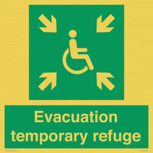 Evacuation temporary refuge
